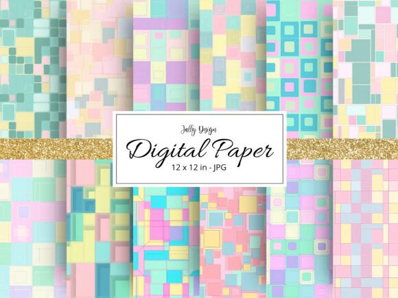 Colorful Squares: Embracing Un-perfect Patterns in Creative Design