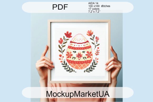 Easter Egg Cross Stitch Patterns PDF – A Creative Way to Celebrate the Season