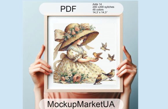 Vintage Girl Cross Stitch Patterns PDF: A Timeless Craft for Modern Creativity