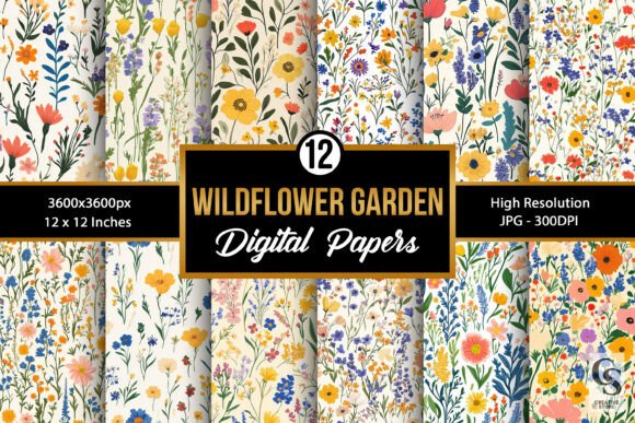 Wildflowers Garden Seamless Patterns: A Guide to Choosing and Using Them Effectively